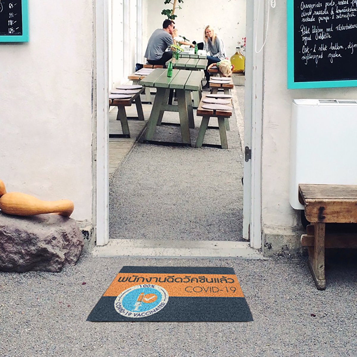 PRINTING DOOR MAT (40x60 cms.) wspbath