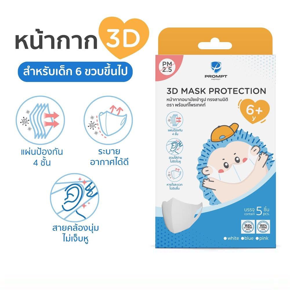 prompt protect 3d mask