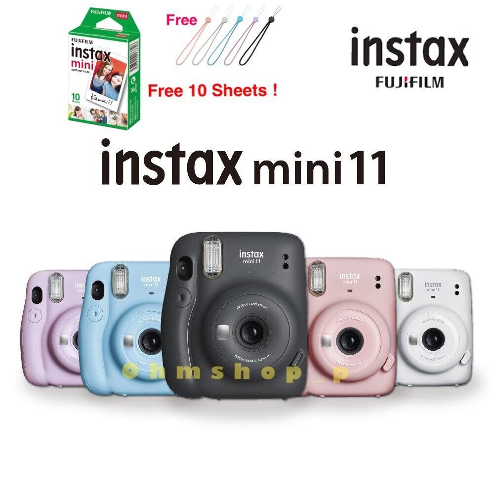 Fujifilm instax mini 11 Instant Film Camera ( กล้องโพลารอยด์ mini 11 รับประกันศูนย์ไทย 1 ปี )