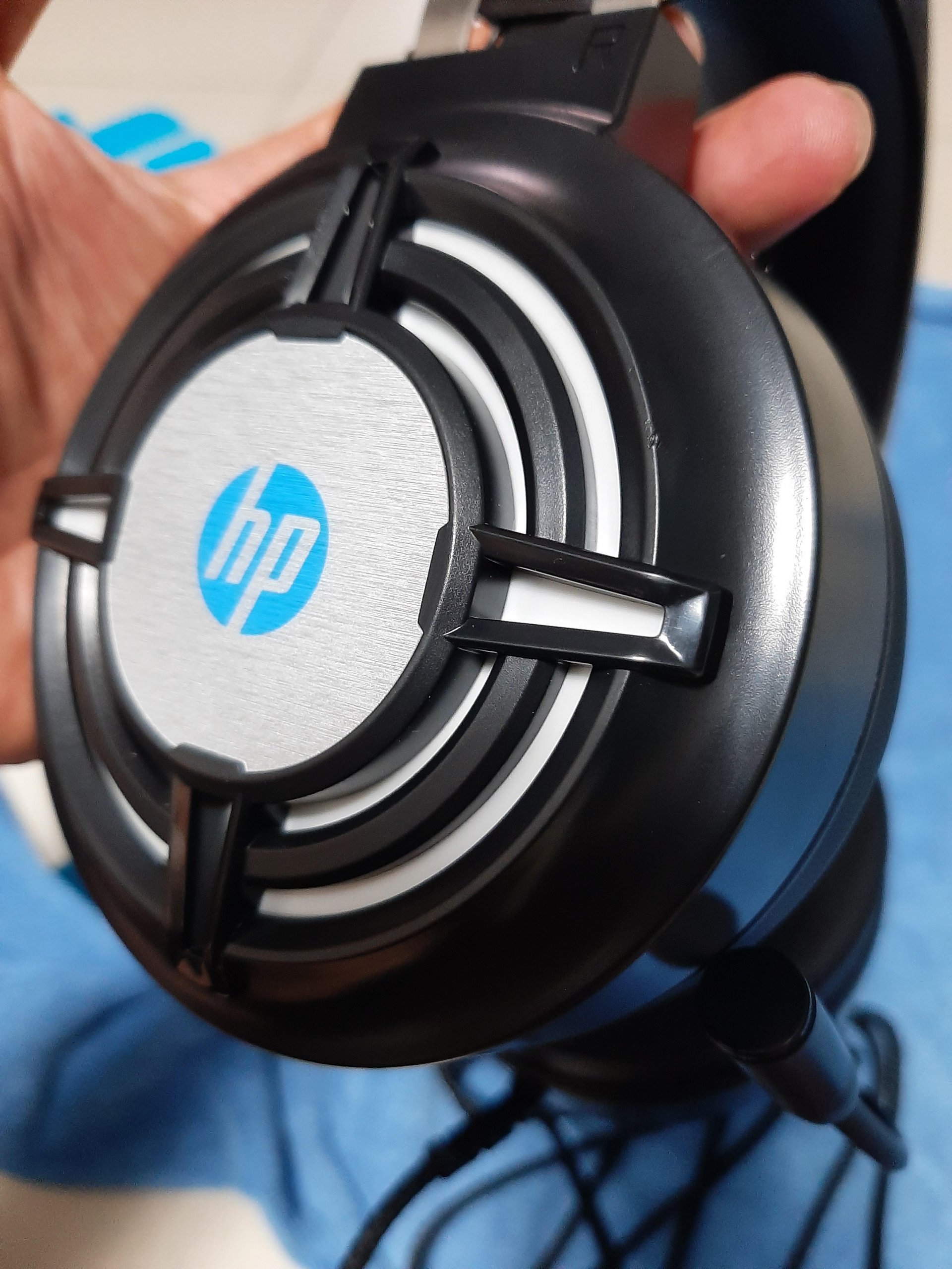 หูฟัง Gaming HP รองรับ USB + 3.5 mm