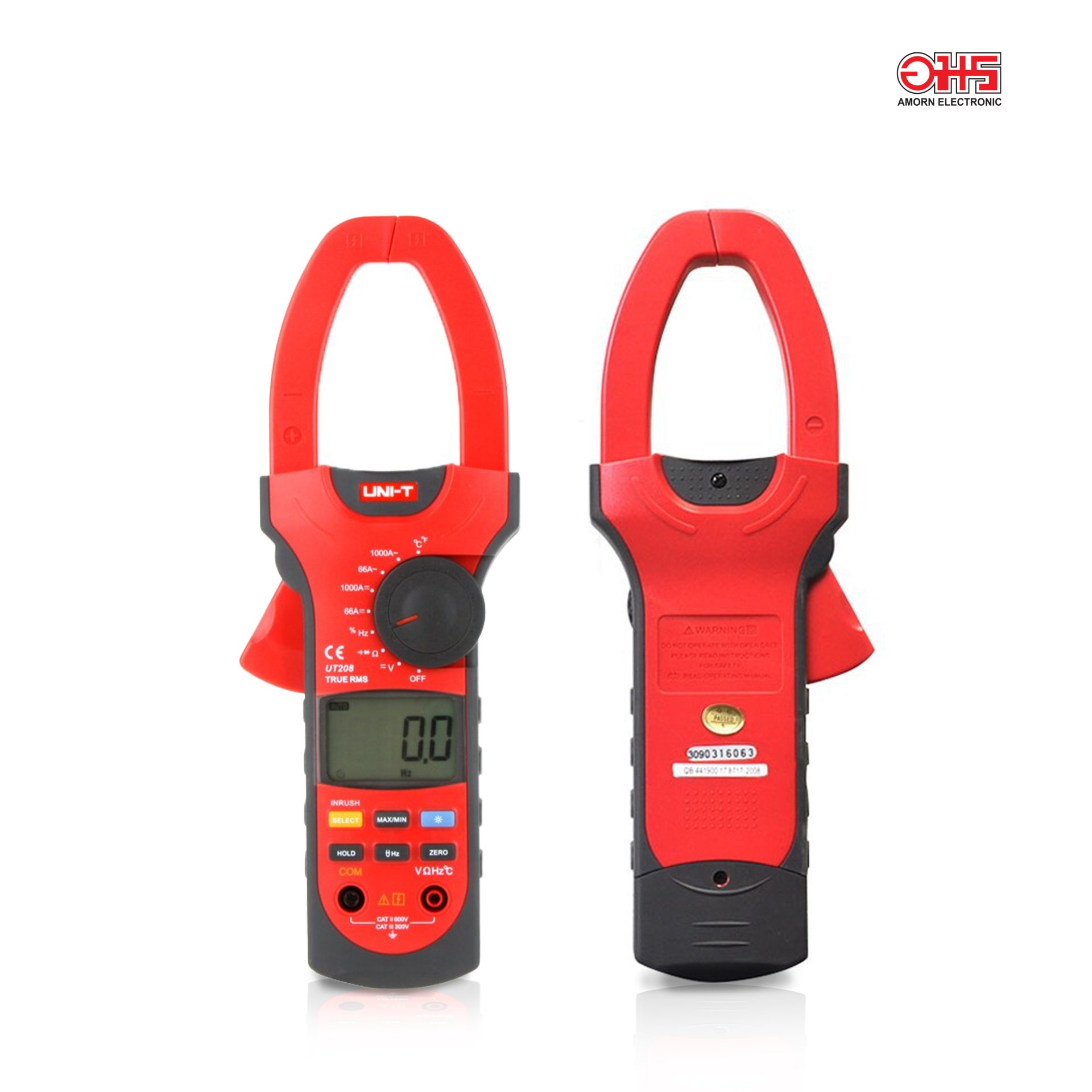 UT208 Digital Clamp Meters - uni-tthailand