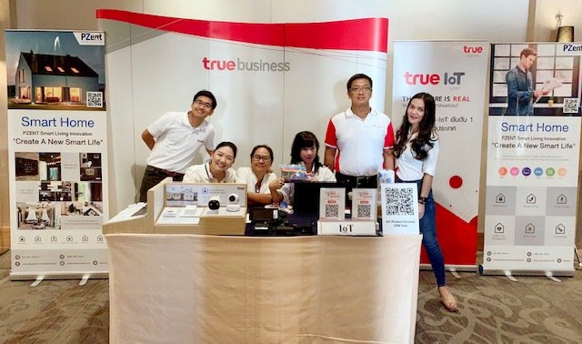 PZent ร่วมกับ True ออกบูทในงาน True Business Kickoff 2019