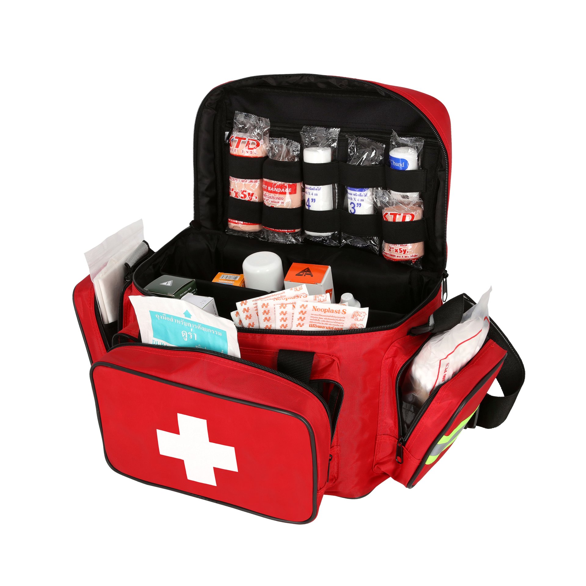 EMERGENCY KIT - FOR SPORT DAY ( 33 ITEM ) ( RED )