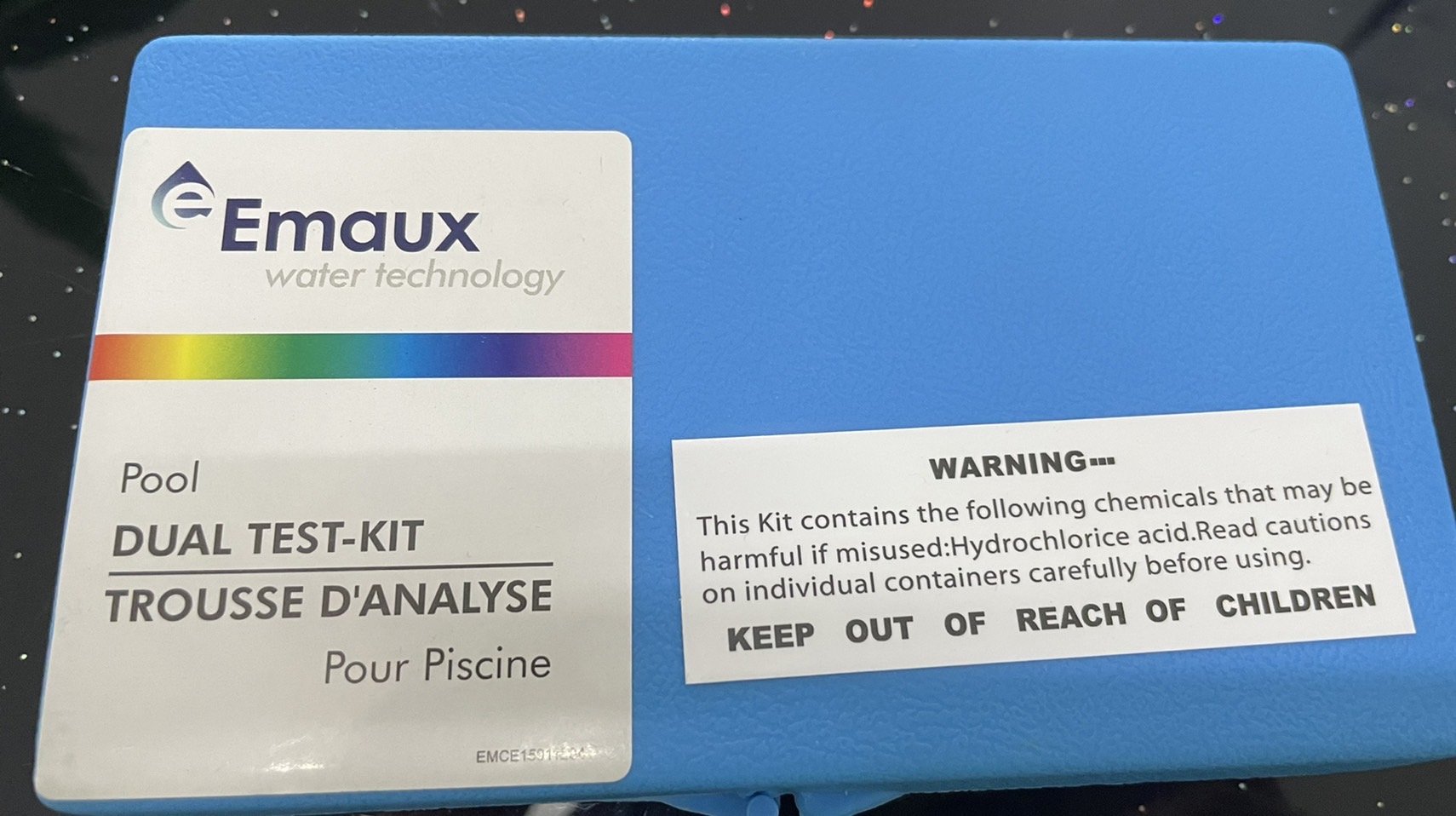 Emaux TK1 Test kit for pH & Cl paradisepoolphuket