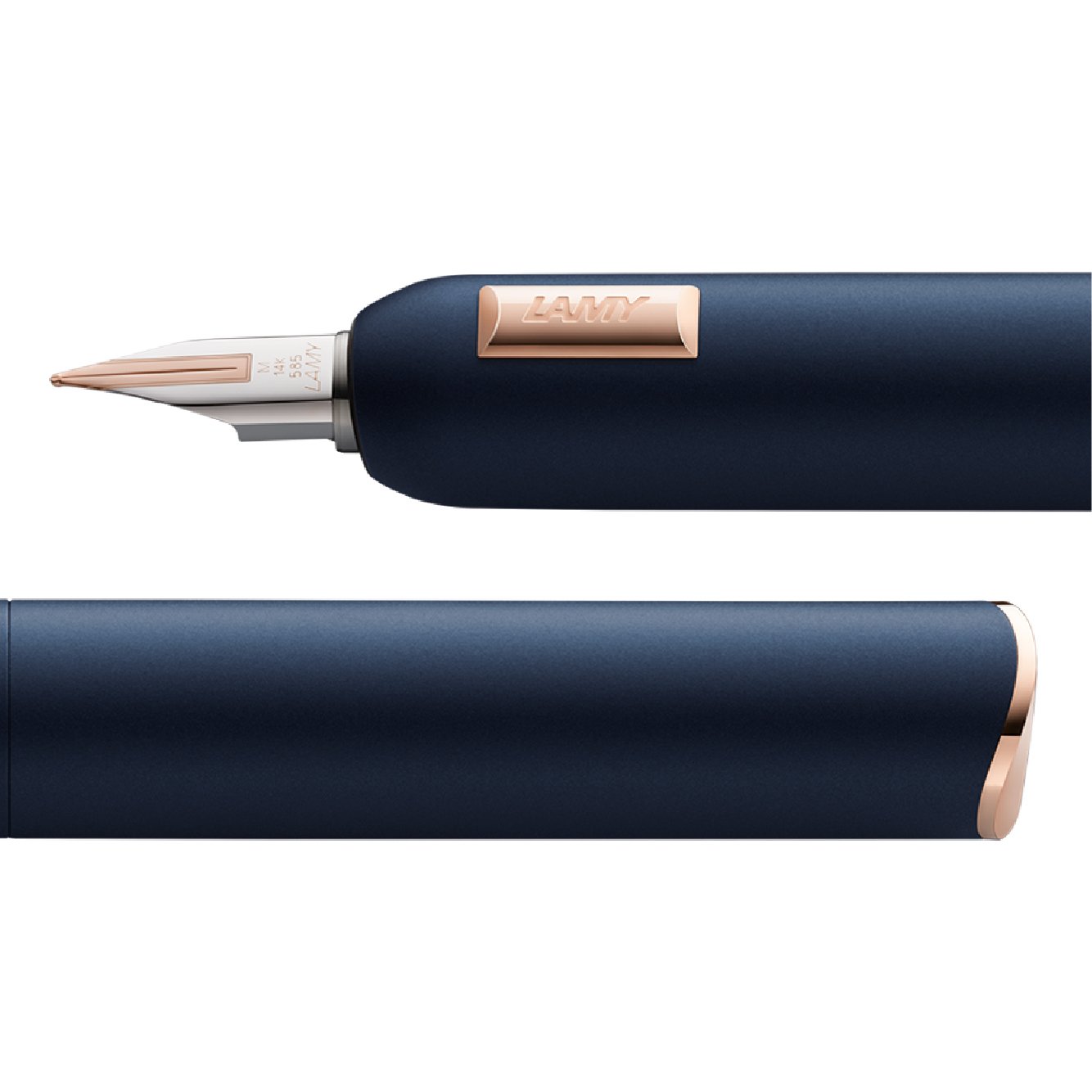 LAMY dialog（ダイアログ）CC Blue LAMY dialog cc Fountain Pen - darkblue - The Goulet Pen Company