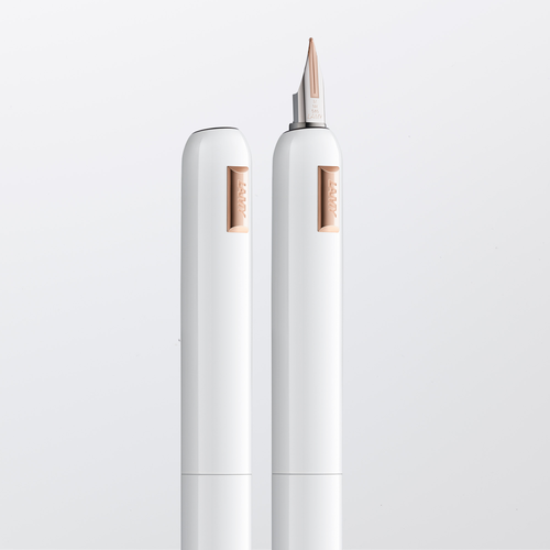LAMY dialog cc ホワイト Lamy Dialog CC Fountain Pen in White - Goldspot Pens