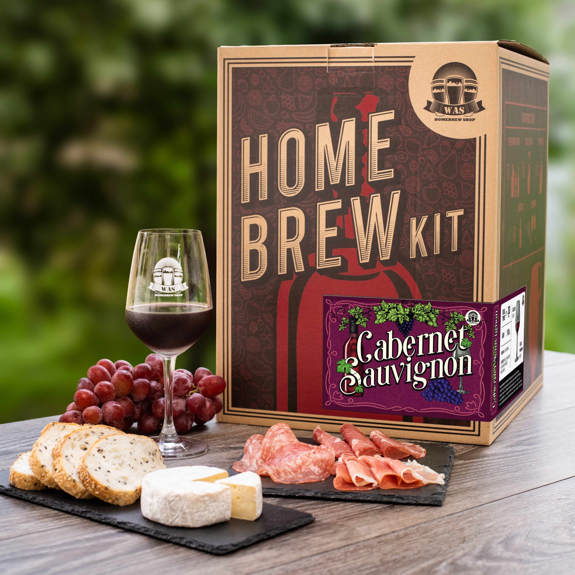WAS HOMEBREW KIT Cabernet sauvignon 4/10 Liters - washomebrew