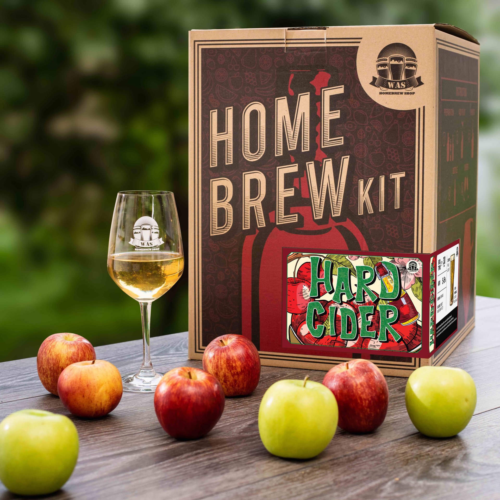 WAS HOMEBREW KIT Apple Cider 4/10 Liters washomebrew
