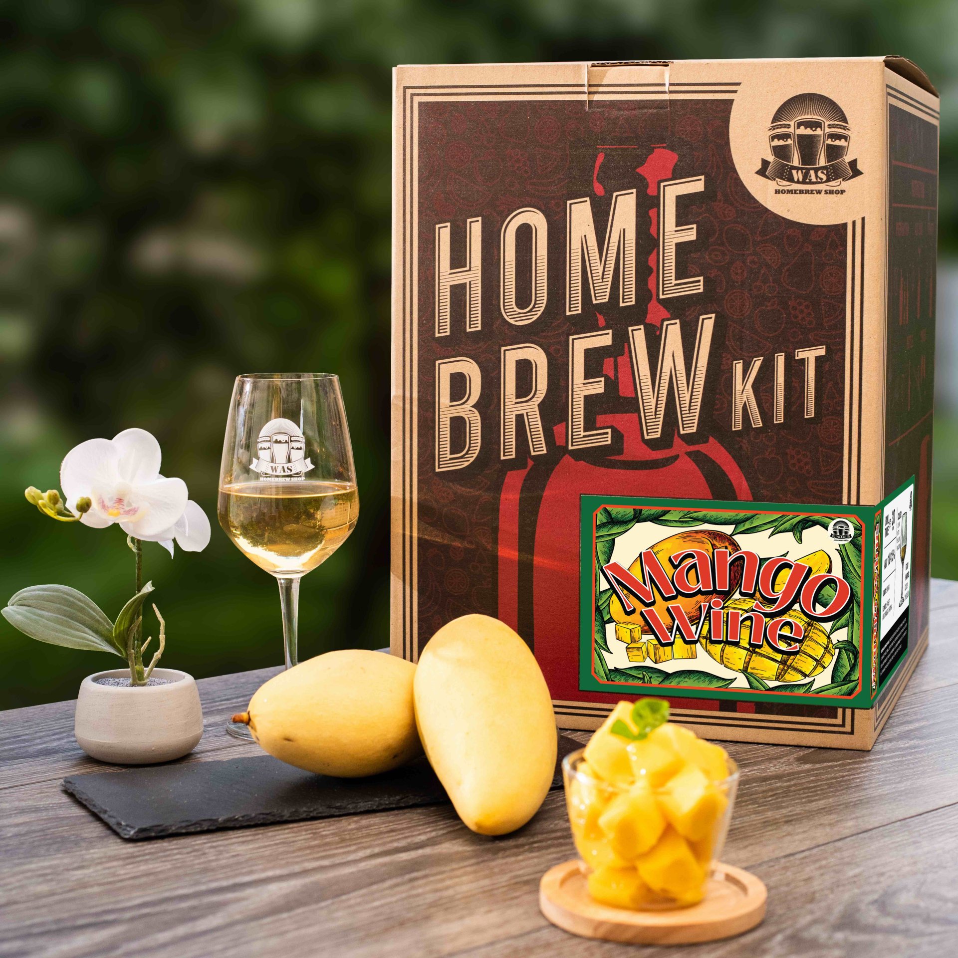 WAS HOMEBREW KIT Mango Wine 4/10 Liters washomebrew