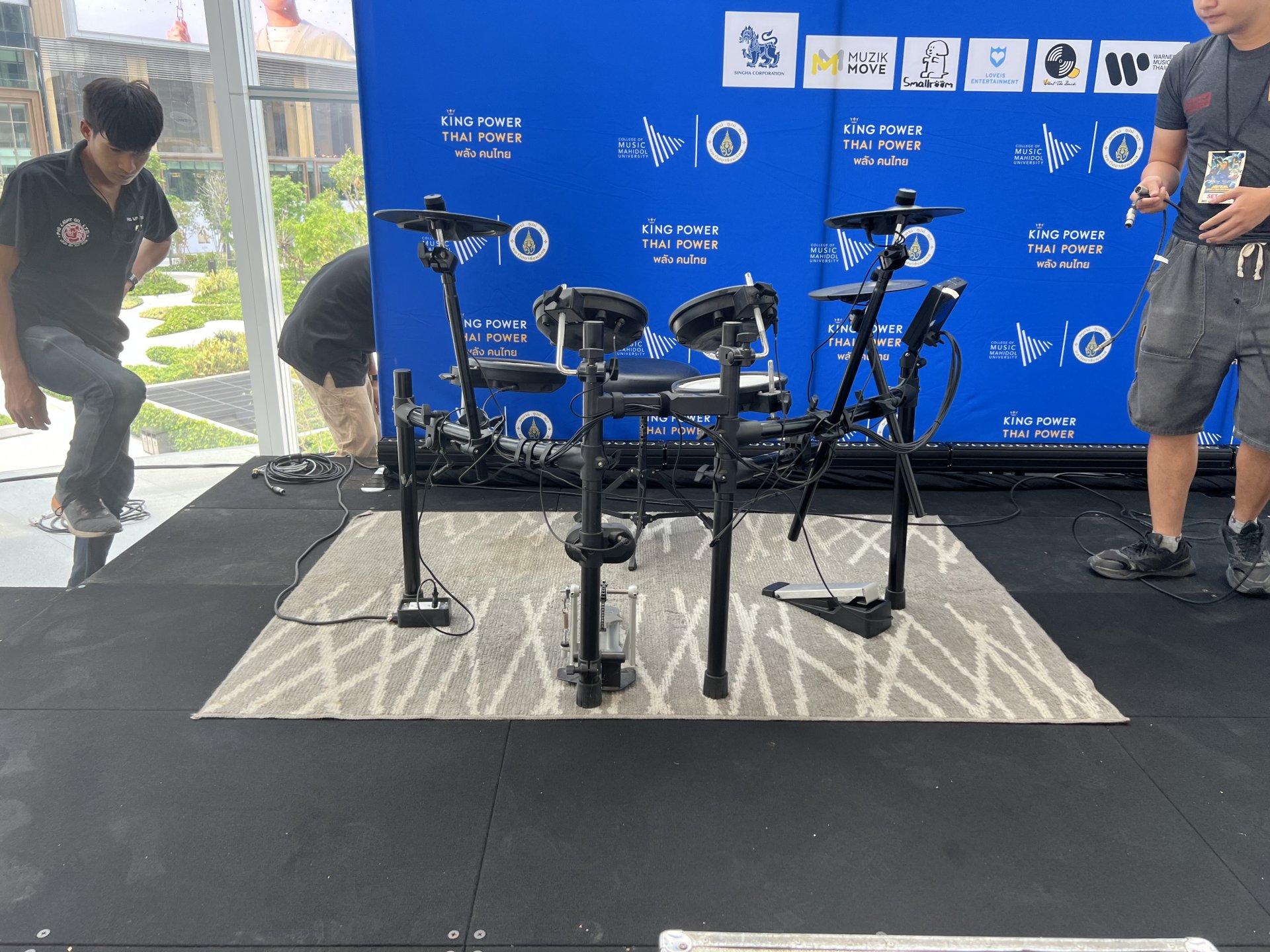 ให้เช่ากลองชุดไฟฟ้า roland TD-07DMK  4-6 เมษายน 68 งาน The power band one bangkok by vsoundqlighting ให้เช่ากลองชุดไฟฟ้า roland TD-07DMK  4-6 เมษายน 68 งาน The power band one bangkok by vsoundqlighting