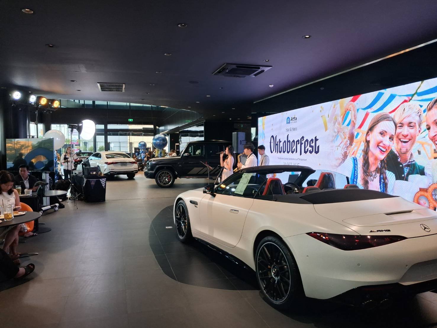 เช่าเครื่องเสียงและไฟงานอีเว้นท์ ATTA Autohaus นนทบุรี งาน Oktoberfest วันที่ 24 ตุลาคม 2568