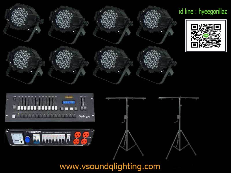 ชุดไฟงานเลี้ยงเล็ก-PAR-LED
