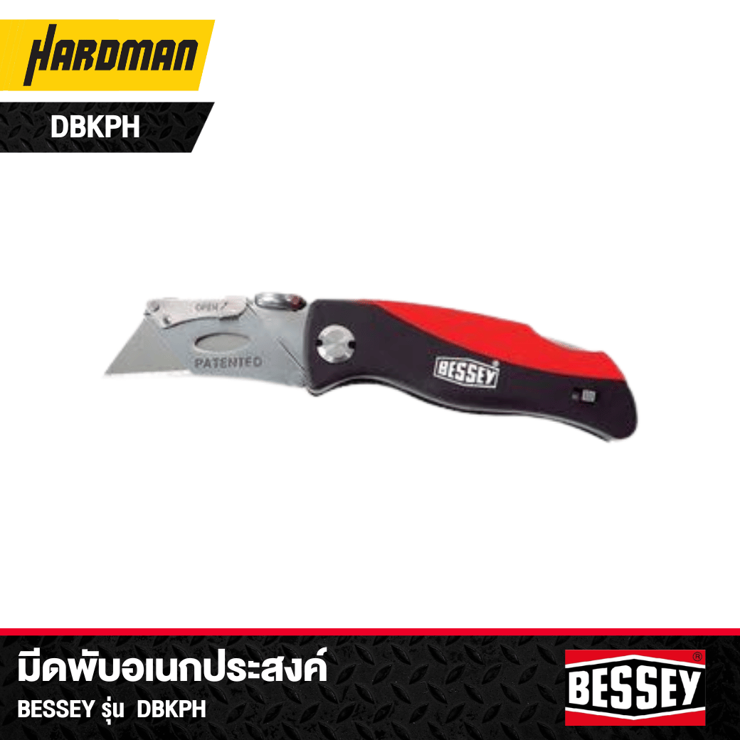 BESSEY multi-purpose folding knife, model DBKPH