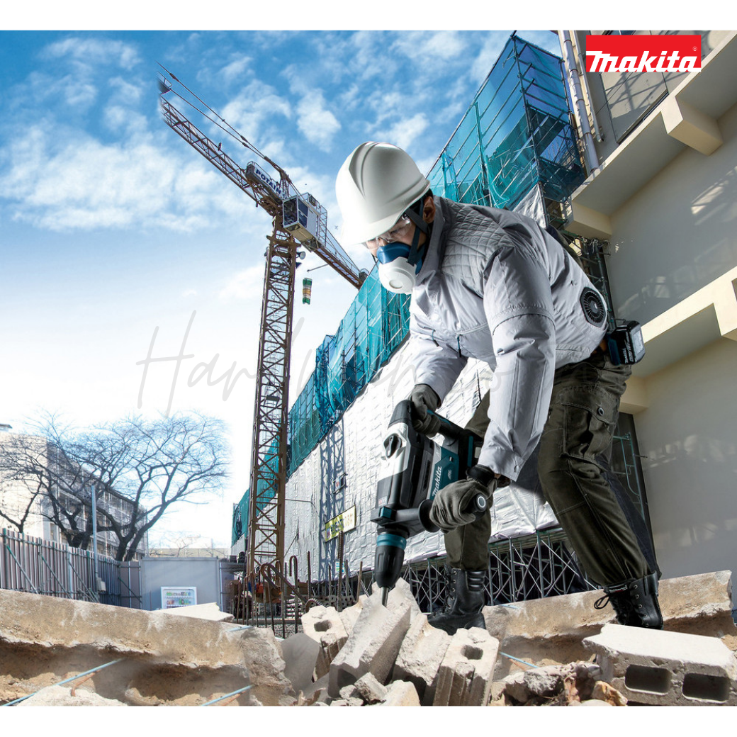 MAKITA DFJ410ZM Wireless Fan Jacket 12/18V Size M (Exclude Battery