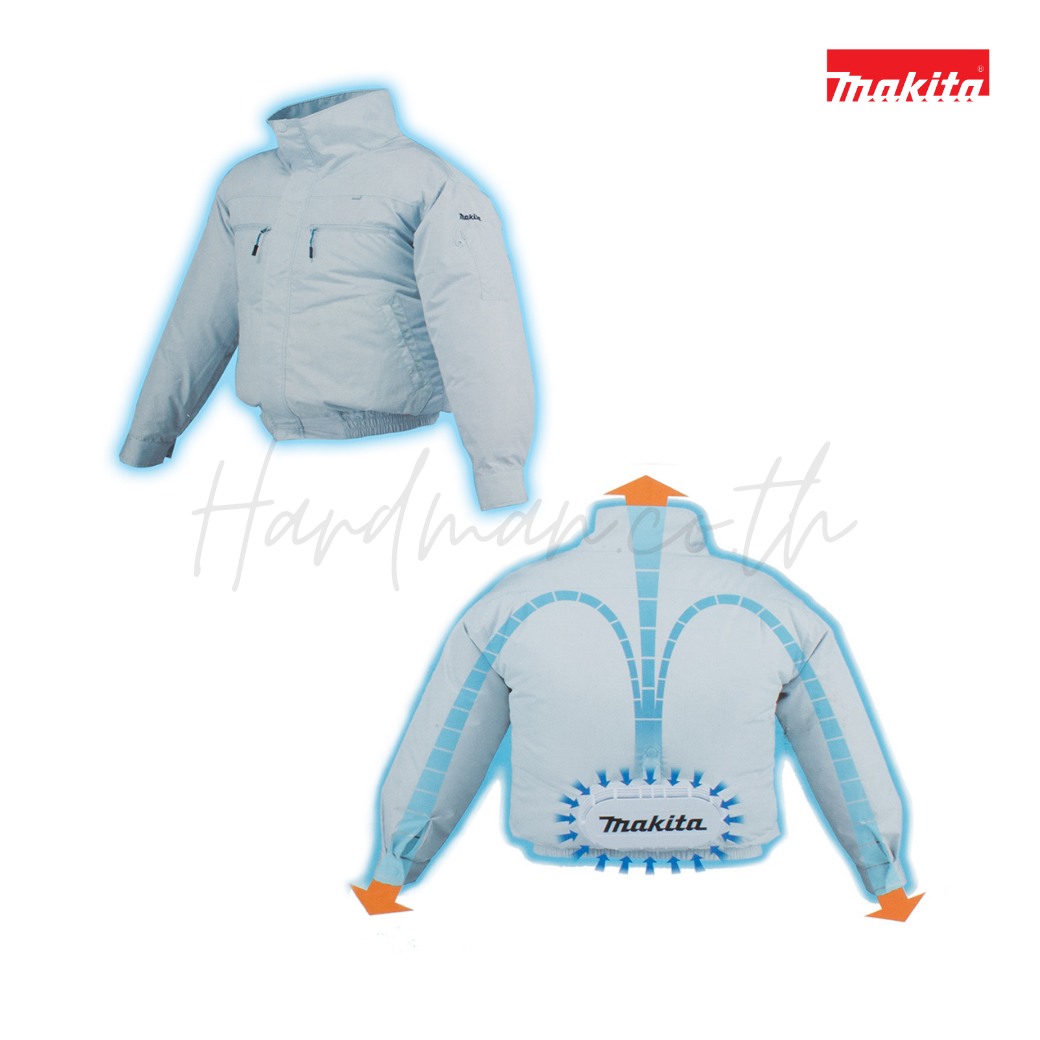 Makita FJ202DZ3L 12V/18VCordless Fan Jacket Size 3L (Exclude