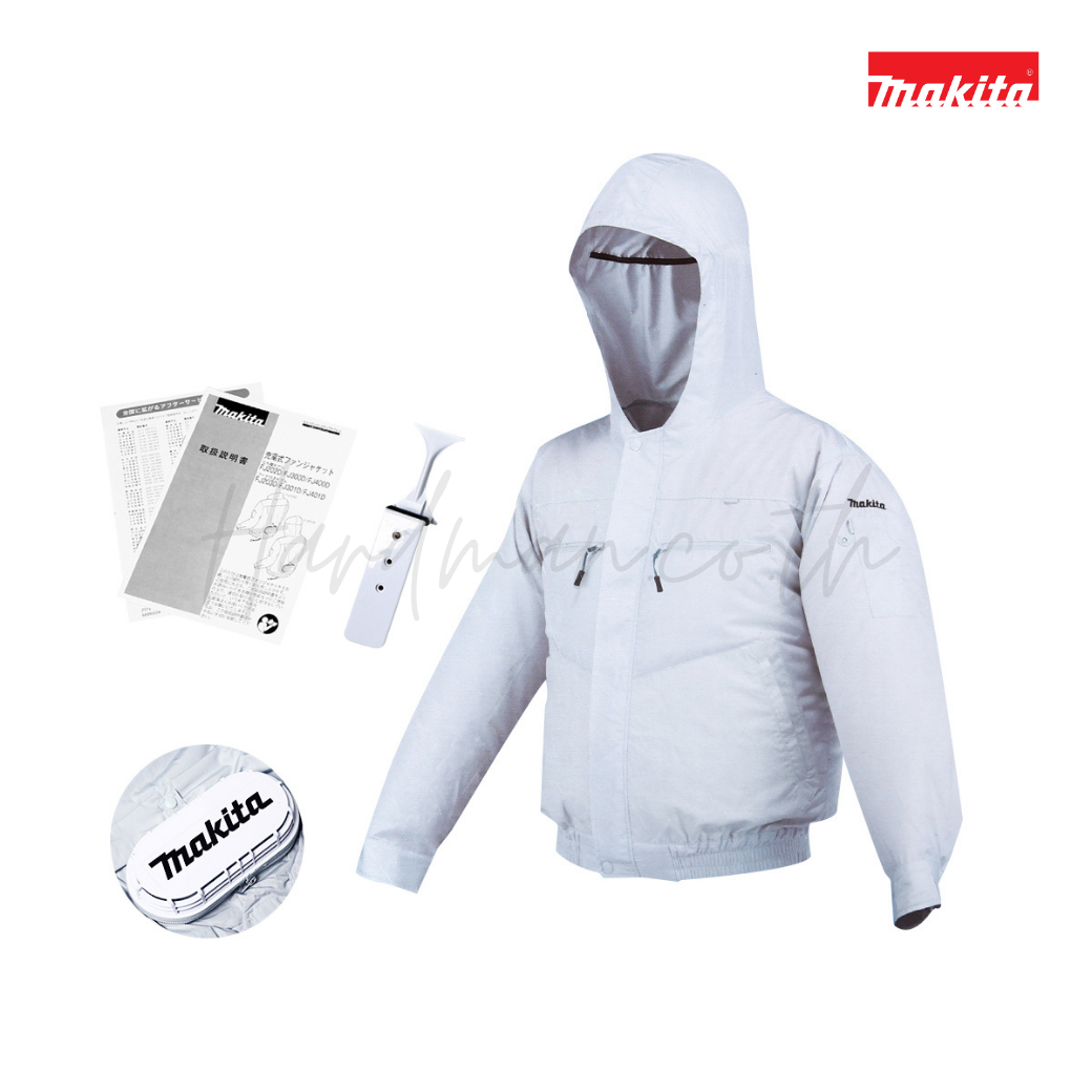 Makita FJ203DZL 12V/18V Cordless Fan Jacket Size L (Exclude