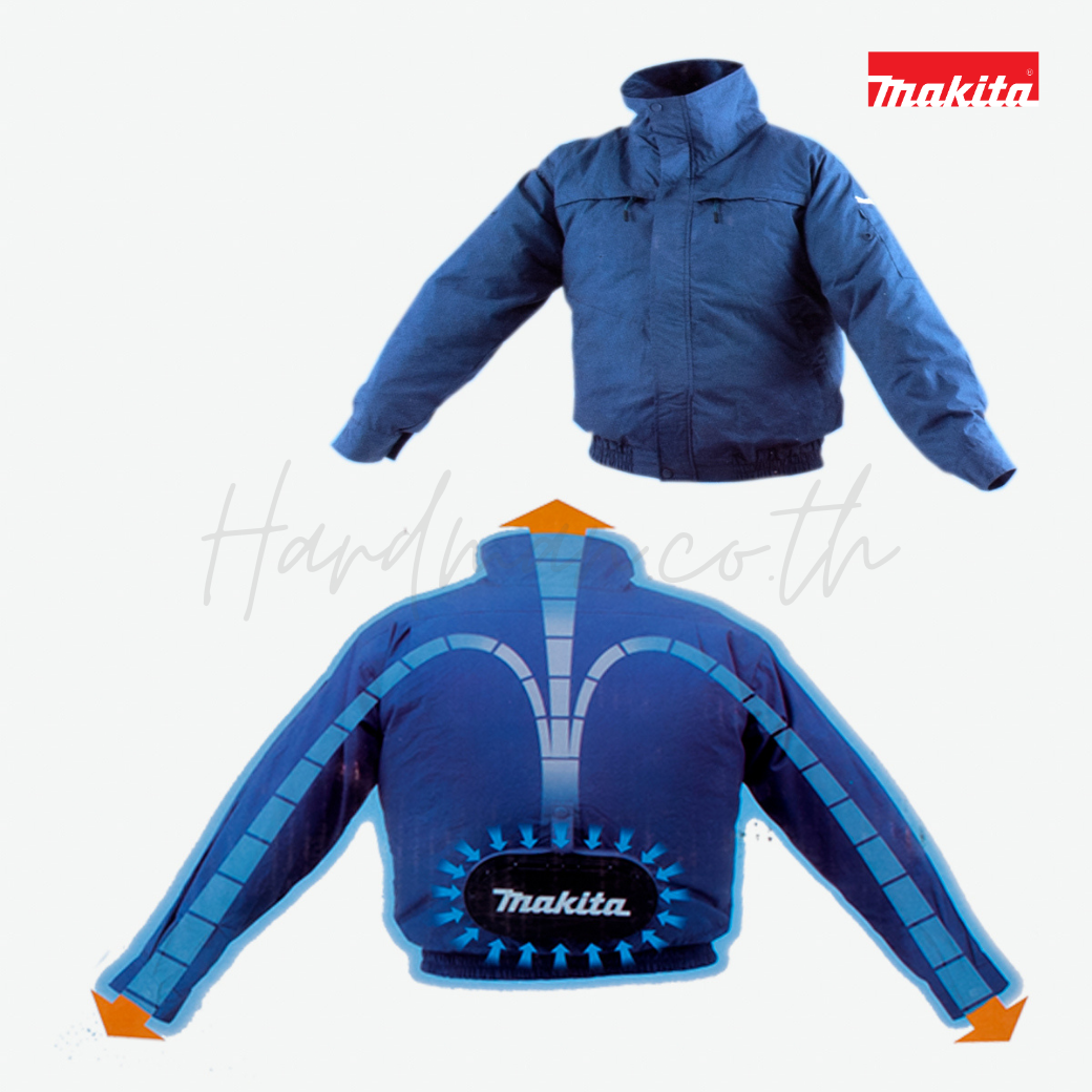 Makita FJ300DZLL 12V/18V Cordless Fan Jacket Size 3L (Exclude