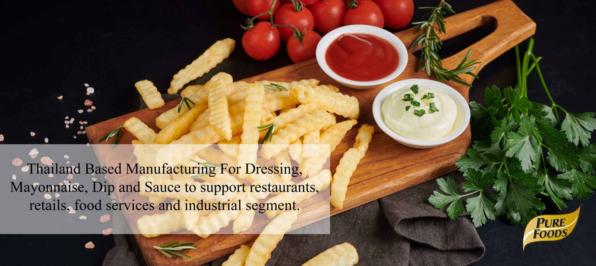 OEM น้ำจิ้ม ซอส น้ำสลัดมายองเนส โรงงานเพียวฟู้ดส์ OEM น้ำจิ้ม ซอส น้ำสลัดมายองเนส โรงงานเพียวฟู้ดส์