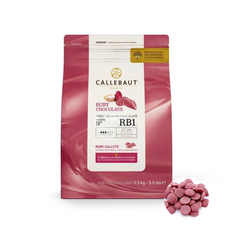 Ruby Chocolate-Callebaut 33 %