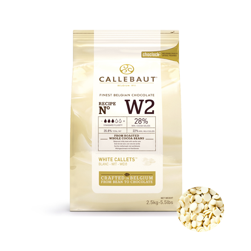 WhiteChoc 28%-Callebaut