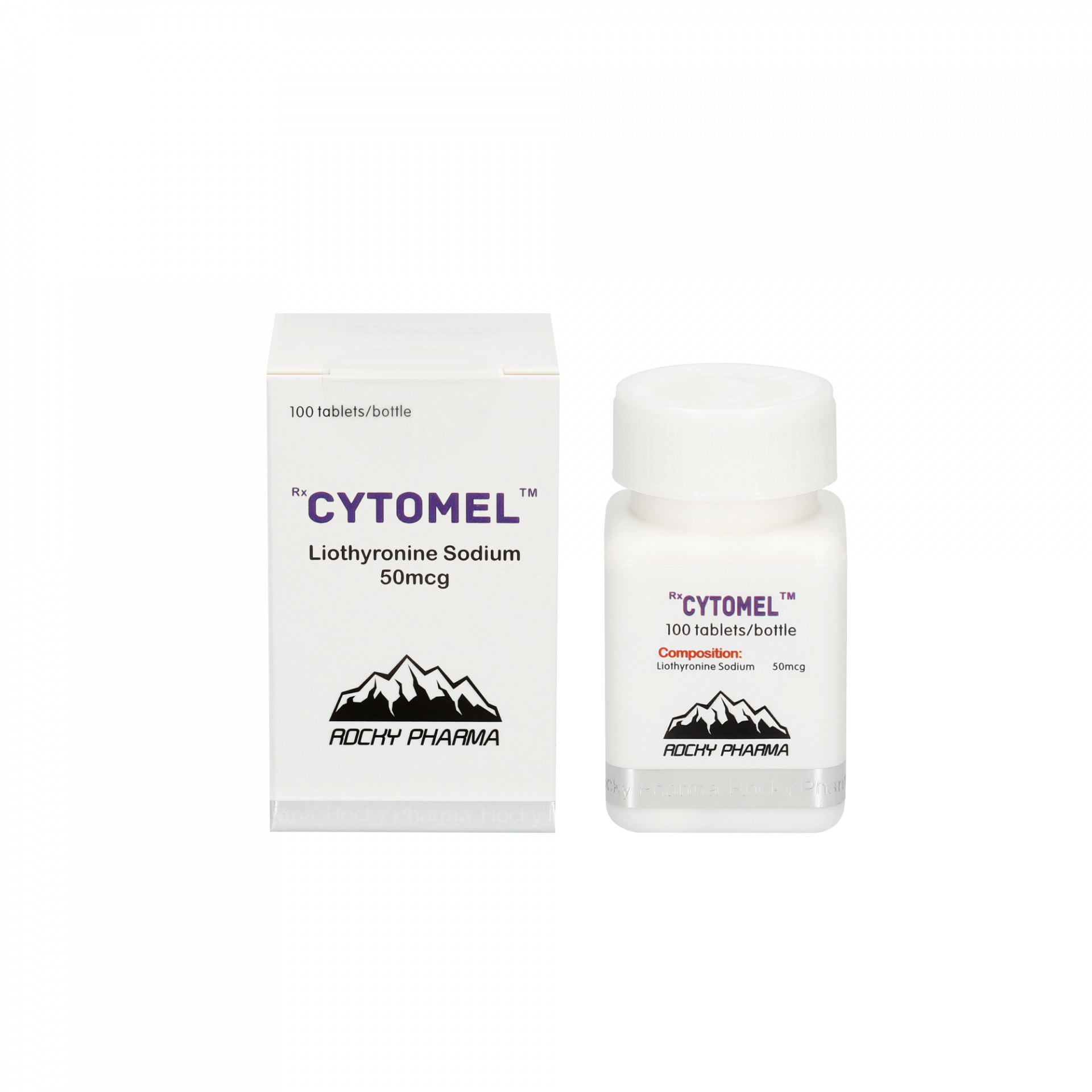 T3 CYTOMEO Liothyronine Sodium 50mcg/100tabs