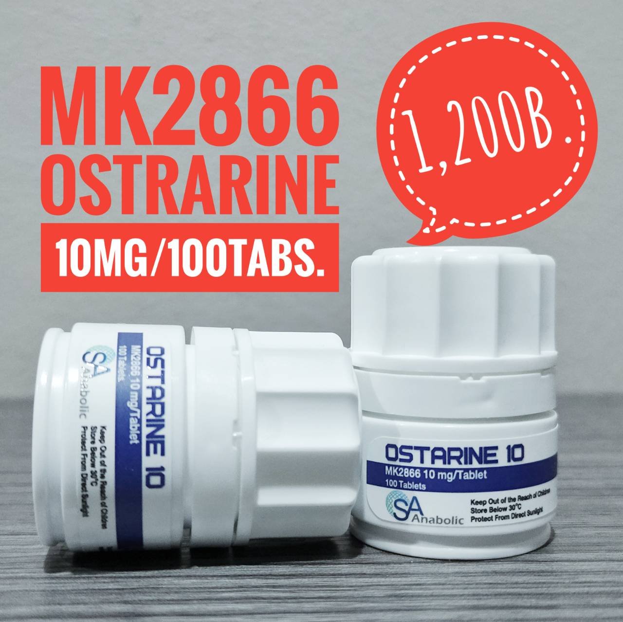 Ostarine MK2866 10mg/100tabs