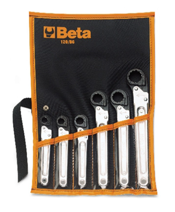 BETA 120/B6 ชุดประแจแหวนเปิดได้