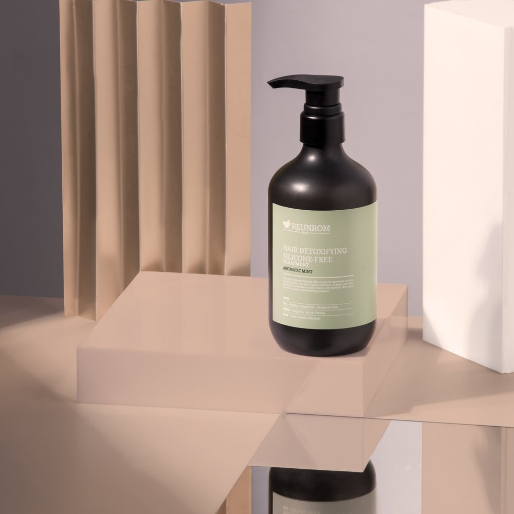 [Buy 1 Get 1 Free]  Hair Detoxifying Silicone-Free Treatment 500ml Aromatic Mint