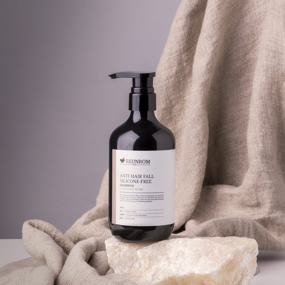 Anti Hair Fall Silicone-Free Shampoo 500ml Energizing Wood