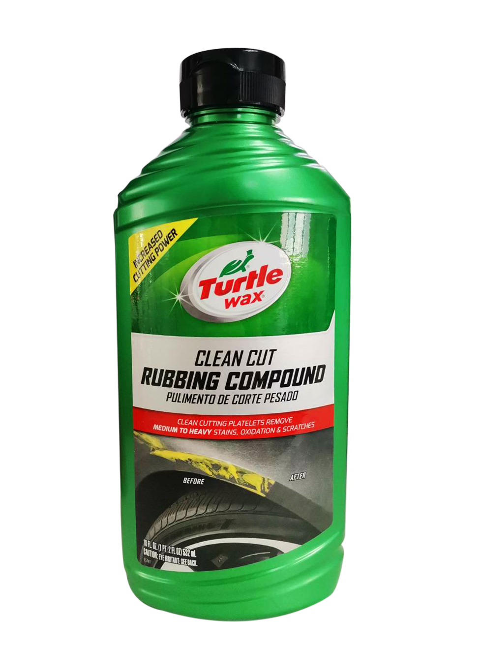 TW. Premium Grade Rubbing Compound 18 oz ผลิตภัณฑ์ครีมซ่อมแซมรอยขีดข่วน  ทำความสะอาดคราบฝังแน่นชนิดหยาบ ขนาด 532 มล. - wax2auto