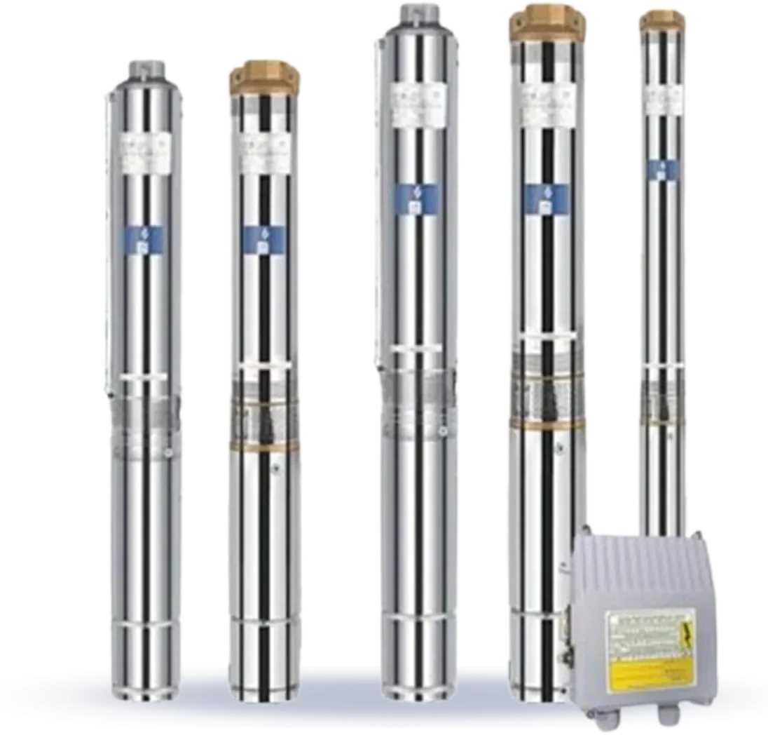ปั๊มน้ำบาดาลโซลาร์เซลล์﻿ ﻿ระบบ AC Single Phase