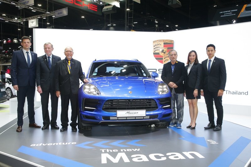 ปอร์เช่ มาคันน์ ใหม่ เปิดตัวอย่างเป็นทางการครั้งแรกในประเทศไทยที่งาน  Thailand International  Motor Expo 2018 