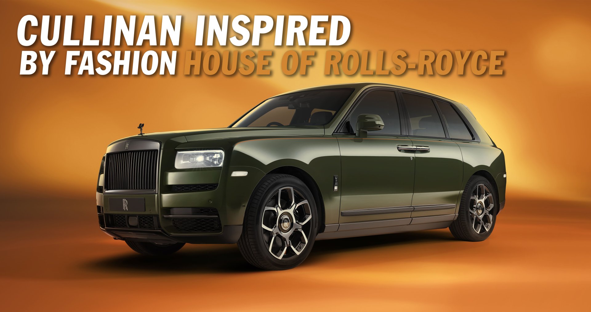 CULLINAN INSPIRED BY FASHION ยนตรกรรมคอลเล็กชั่นใหม่สไตล์ PRÊT-À-PORTER  โดย HOUSE OF ROLLS-ROYCE
