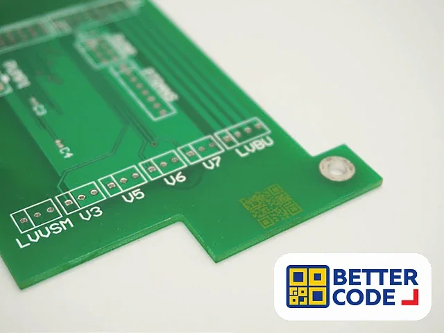 มาร์กเลเซอร์บนแผ่น PCB