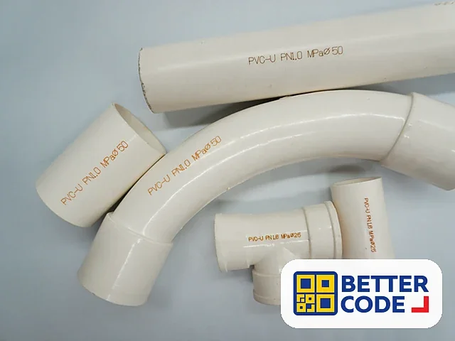 มาร์กเลเซอร์บนท่อและข้อต่อ PVC