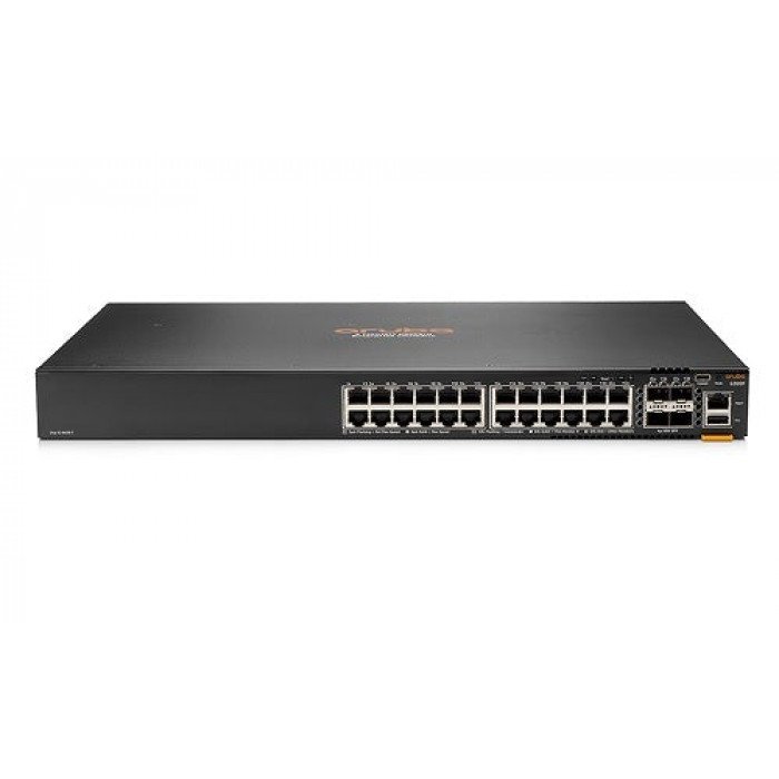 Aruba 6300F 24G CL4 PoE 4SFP56 Switch (24 x 1000Base-T PoE+, 4 x 10/25 ...
