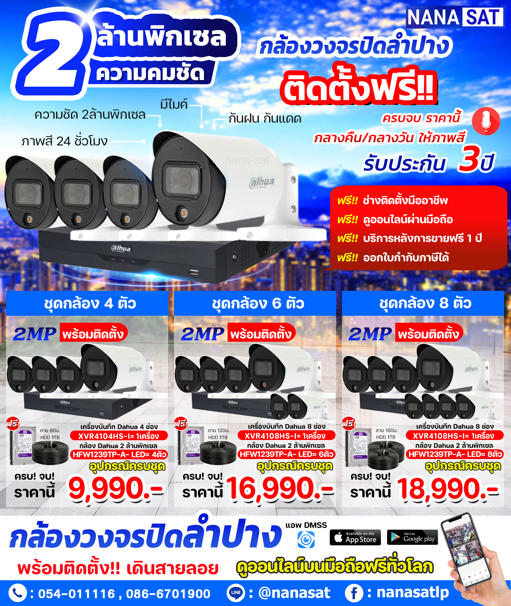 กล้องวงจรปิดลำปาง