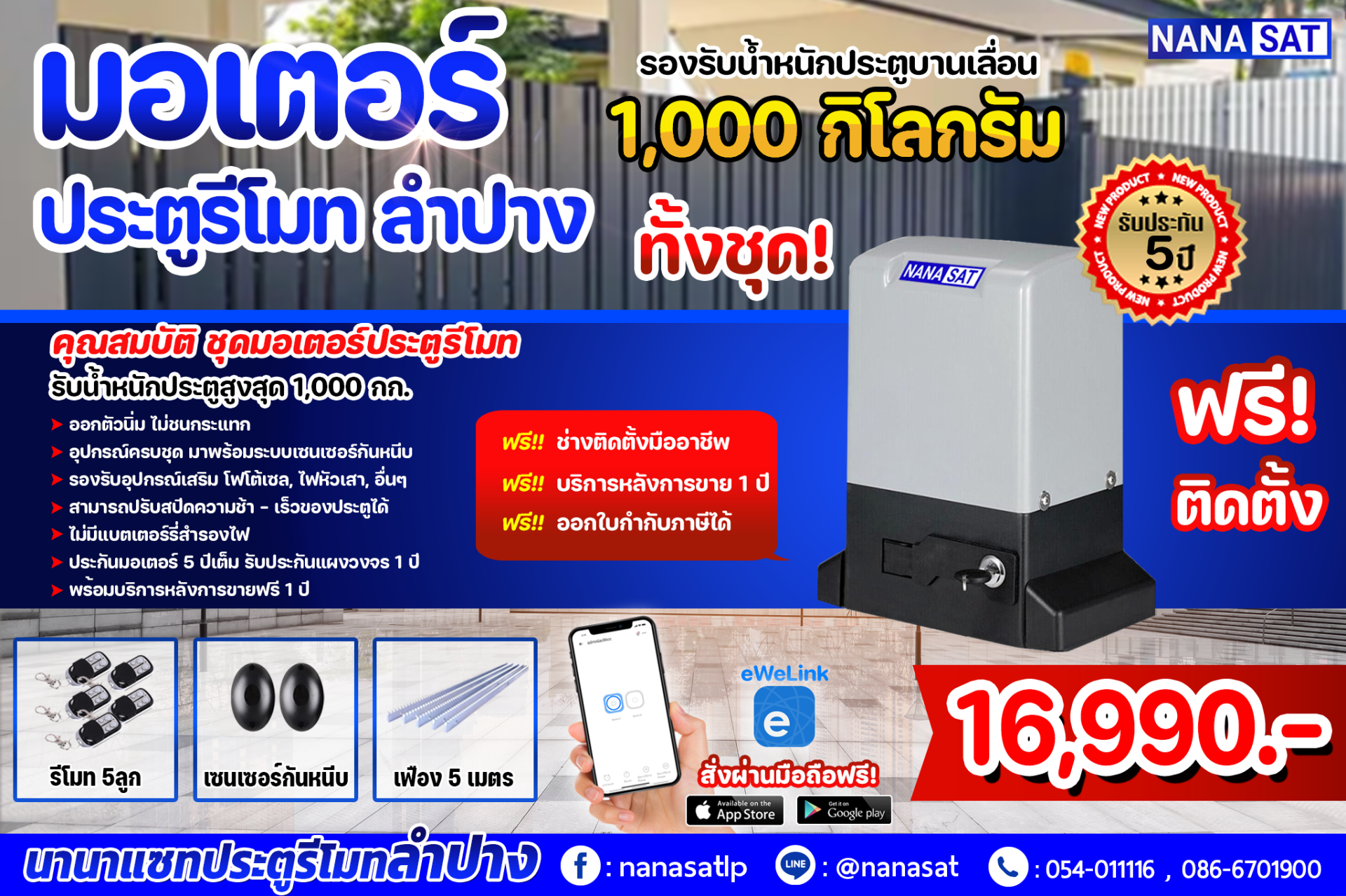 ประตูรีโมทลำปาง
