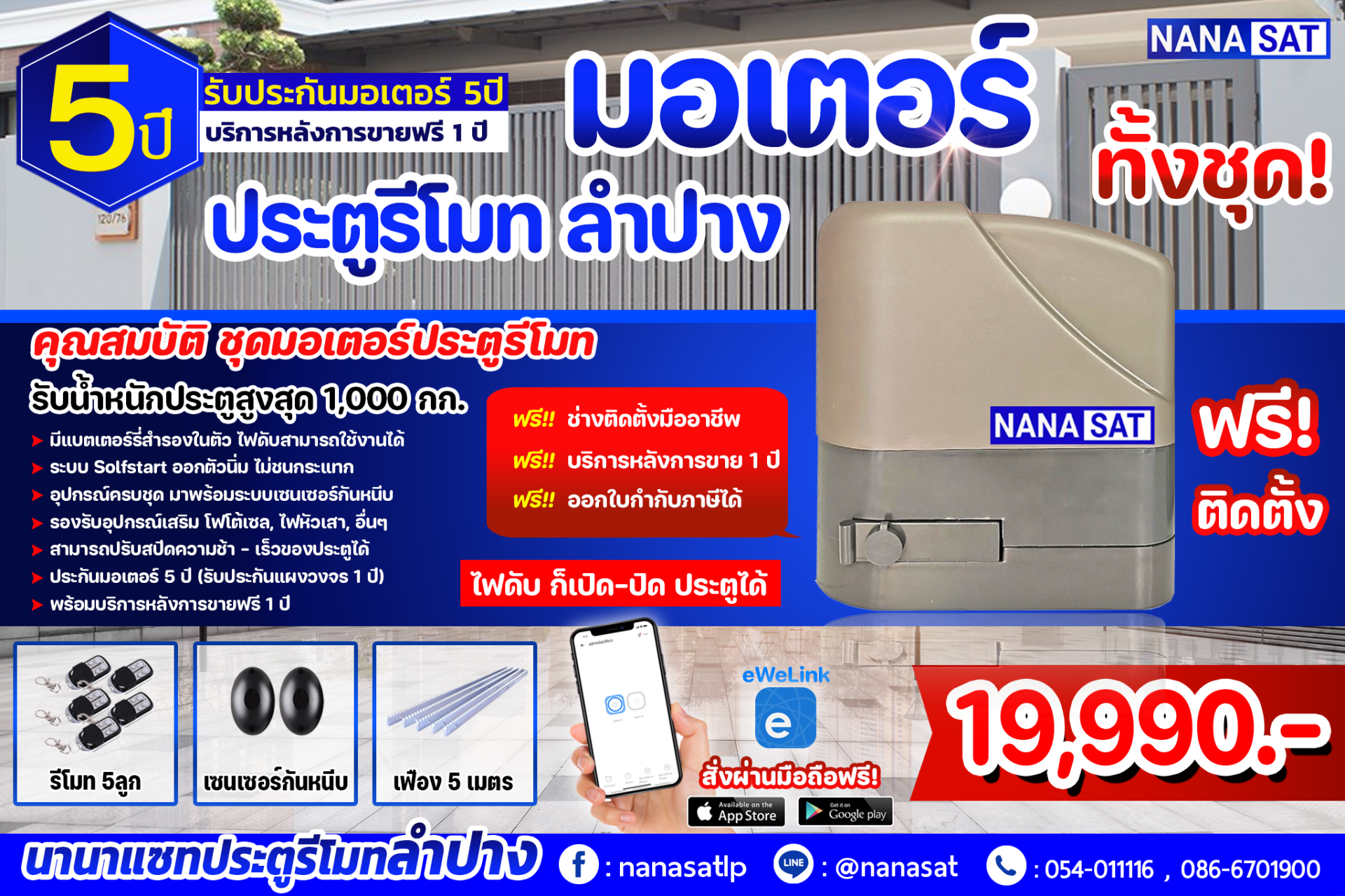 ประตูรีโมทลำปาง