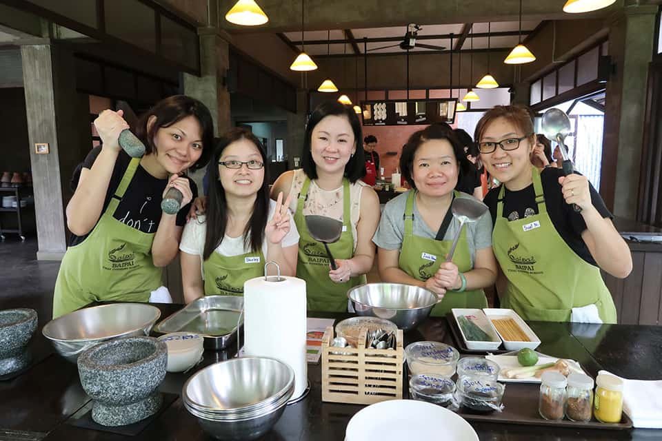 Thai Cooking Class  by Baipai  Cooking School