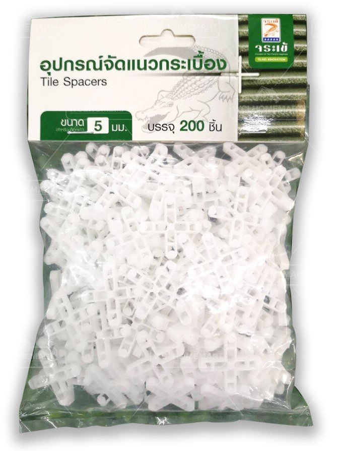 จระเข้ อุปกรณ์จัดแนวกระเบื้อง 5 มม. [KKTS-05]