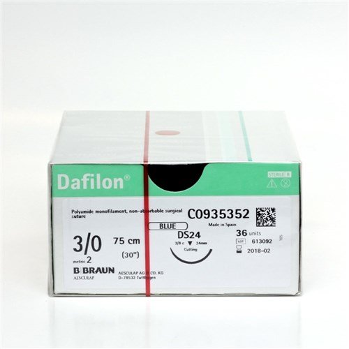 DAFILON B 3/0 DS24 75 CM. C0935352 (3 โหล/กล่อง) บี-บราวน์