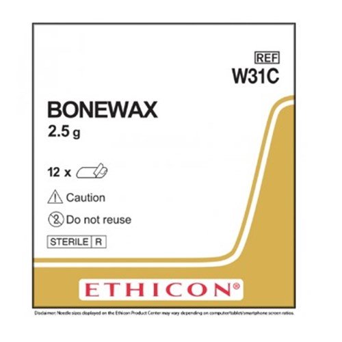 Bone wax 2.5g. (12ชิ้น/กล่อง)