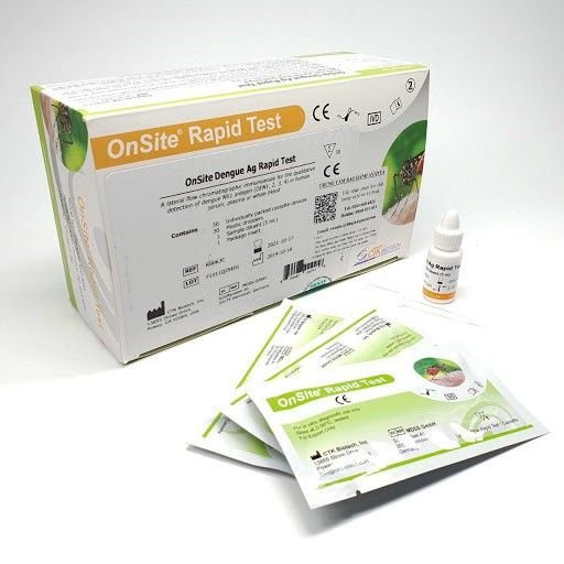 Onsite Dengue Ag Rapid Test รุ่น R0063C (30 test/กล่อง)