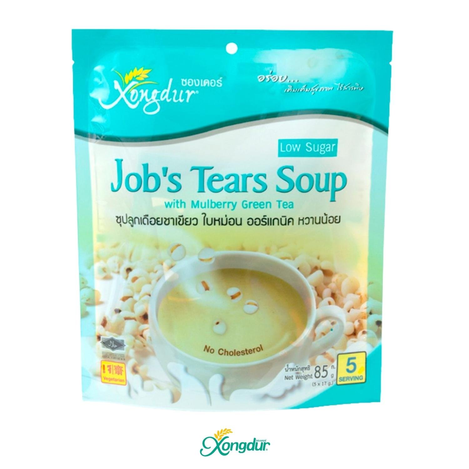 Job's Tears Soup With Mulberry Green Tea Low Sugar