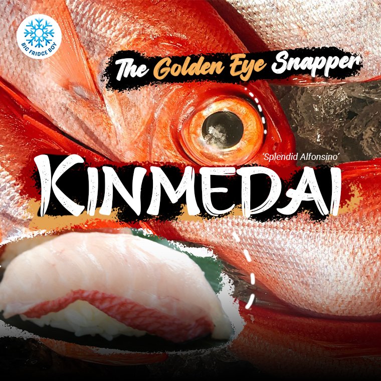 What is Kinmedai (Golden Eye Snapper) ? - bigfridgeboy