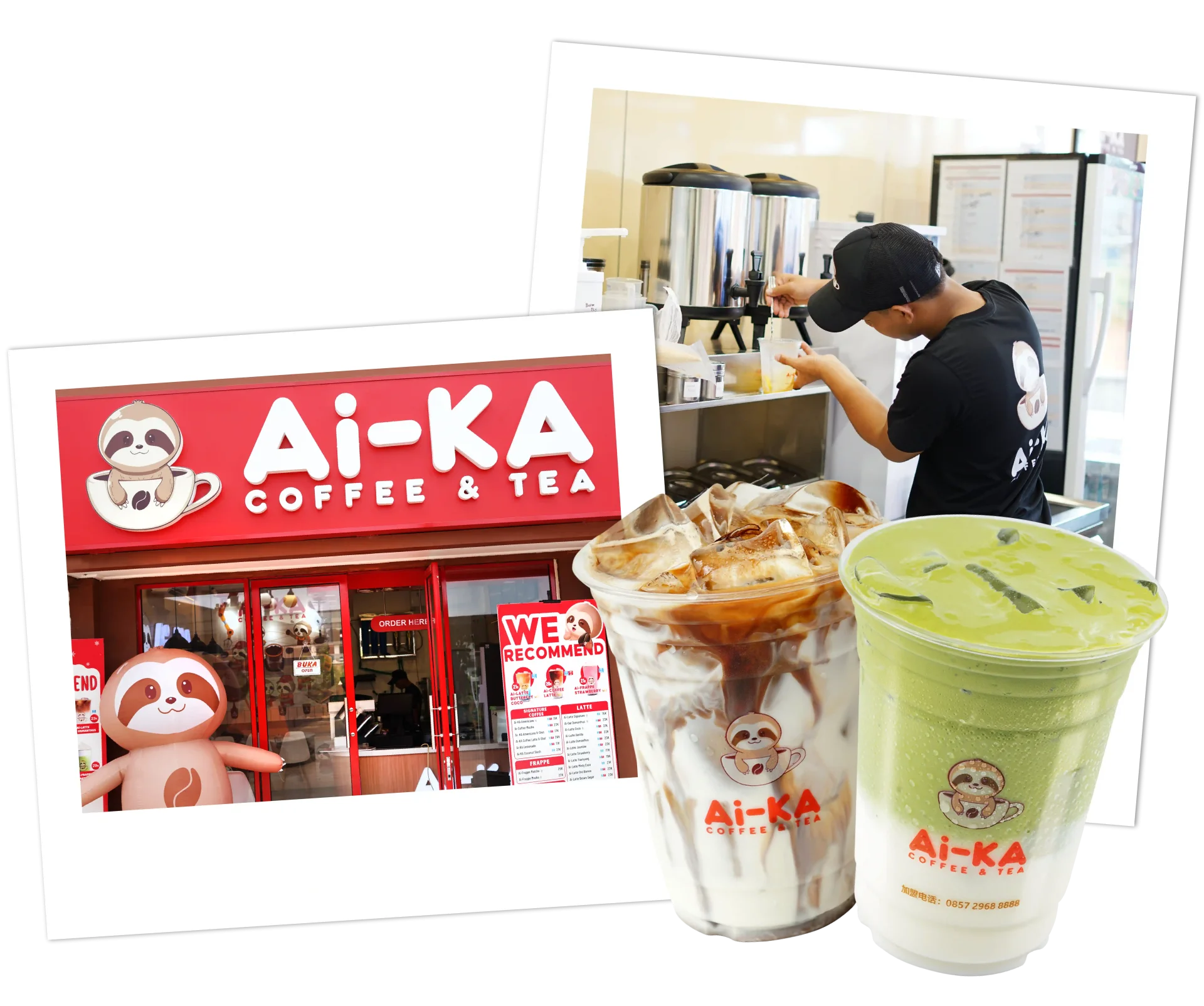 outlet dan counter Ai-KA Coffee and Tea