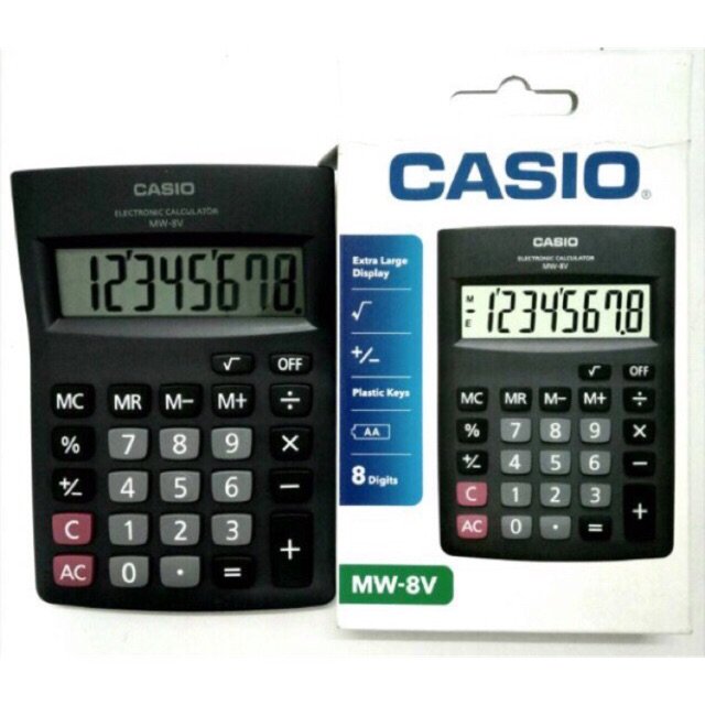 เครื่องคิดเลข CASIO MW-8v