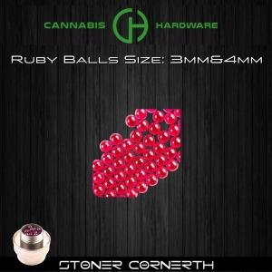 Cannabis Hardware | Ruby Balls 3mm / 4mm / 3mm&4mm - your new end game is here FlowerPot