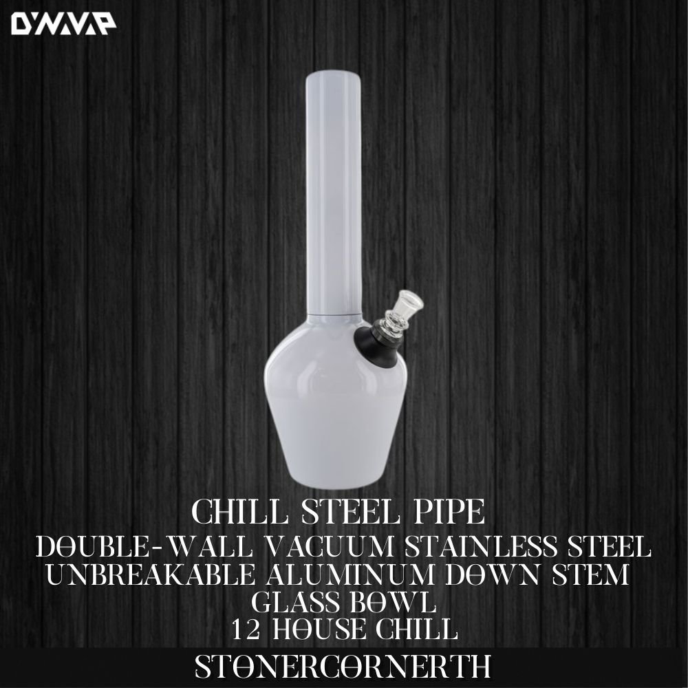 DYNAVAP CHILL STEEL PIPE | White